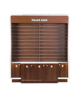 "NY" Back Wall w/Poster - w/Polish Rack - New Star Salon Furniture