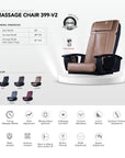 Pedicure Massage Chair 399 - V2 - New Star Salon Furniture