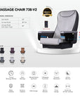 Pedicure Massage Chair 738 - V2 - New Star Salon Furniture