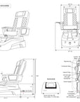PK Spa - White Tub - New Star Salon Furniture