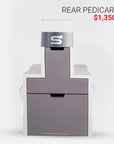 Twin Spa Double - V2 - Off White Tub - New Star Salon Furniture