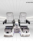 Twin Spa Double - V2 - Off White Tub - New Star Salon Furniture