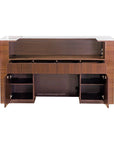 "U" Reception w/LED Light - New Star Salon Furniture