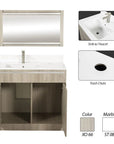 XO Single Sink w/Faucet 36" (No Mirror) - New Star Salon Furniture