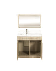 XO Single Sink w/Faucet 36" (No Mirror) - New Star Salon Furniture