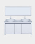 S Double Sink w/Faucets (not included Mirror)(Special Order) - New Star Spa & Furniture Corp.
