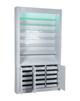 SW Powder Rack w/Cabinet 48" - New Star Spa & Furniture