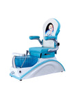 IQ Mini - Blue/White & Blue Sink with Elsa Chair - New Star Spa & Furniture