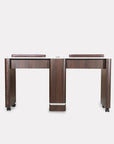 YC Double Nail Table 59 1/4" - New Star Spa & Furniture Corp.