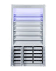 SW Powder Rack w/Cabinet 48" - New Star Spa & Furniture