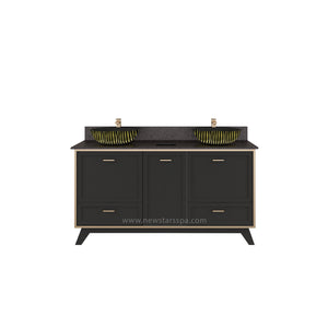 BC Double Sink (Black Color) - New Star Spa & Furniture Corp.