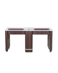 YC Double Nail Table 59 1/4" - New Star Spa & Furniture Corp.
