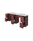 Q Double Nail Table 72 1/2" - New Star Spa & Furniture