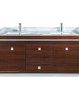 "U" Double Sink With Faucets - New Star Spa & Furniture