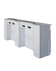 IQ Double Nail Table 74 1/2" - New Star Spa & Furniture