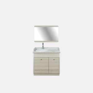 I Single Sink w/Faucet 35" (No Mirror) (517-V2) - New Star Spa & Furniture Corp.
