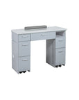 V2 Nail Table 39 3/4" With Pipe - New Star Spa & Furniture