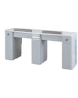 V2 Double Nail Table 69 1/4" - New Star Spa & Furniture