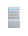 V2 Polish Rack w/Gel Color Cabinet - New Star Spa & Furniture