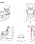 NS538-V2 - Metallic Gray Tub - New Star Spa & Furniture Corp.
