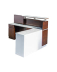 "L" Reception w/Poster - New Star Spa & Furniture