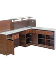 "L" Reception w/Poster - New Star Spa & Furniture