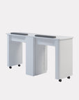 SW Double Nail Table 60" - New Star Spa & Furniture Corp.