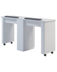 SW Double Nail Table 60" - New Star Spa & Furniture Corp.