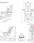 Twin Spa Single-V2 - Off White Tub - New Star Spa & Furniture Corp.