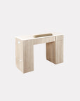 XO Nail Table w/Pipe 38 5/8" - New Star Spa & Furniture Corp.