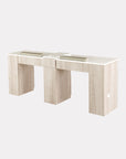 XO Double Nail Table 76" - New Star Spa & Furniture Corp.