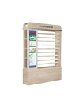 XO Polish Rack with Cabinet & LED - New Star Spa & Furniture Corp.