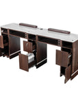YC Double Nail Table 71 3/4" - New Star Spa & Furniture Corp.