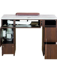 YC Nail Table 41" With Vent - New Star Spa & Furniture