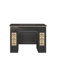 BC Nail Table w/3D Wood (Black Color) - New Star Salon Furniture