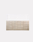 EX Divider w/Powder Cabinet 77" - New Star Salon Furniture