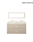 EX Double Sink w/Faucets 60" (No Mirror) - New Star Salon Furniture
