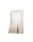 EX Powder Rack w/LED w/Powder Cabinet 48" - New Star Salon Furniture