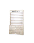 EX Powder Rack w/LED w/Powder Cabinet 48" - New Star Salon Furniture