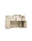 EX Reception 2 w/LED w/3D Wood - New Star Salon Furniture