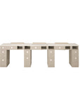 EX Triple Nail Table 104 3/8" - New Star Salon Furniture