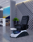 IQ A3 - V2 - Off White/Dark Blue Tub - New Star Salon Furniture