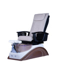 IQ A3 - V2 - Off White/Light Teak Tub - New Star Salon Furniture