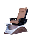 IQ A3 - V2 - Off White/Light Teak Tub - New Star Salon Furniture