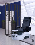 NS5 - White Tub - New Star Salon Furniture
