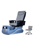 NS538 - V2 - Metallic Gray Tub - New Star Salon Furniture