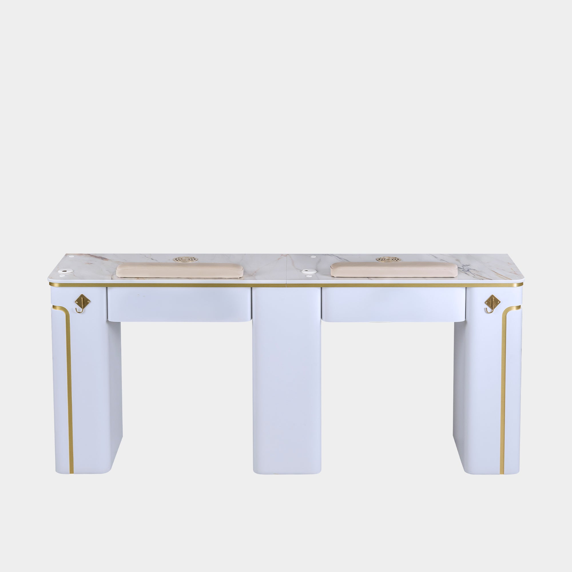 SP Double Nail Table w/Vented 70"1/2