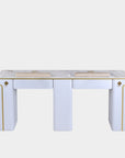 SP Double Nail Table w/Vented 70"1/2