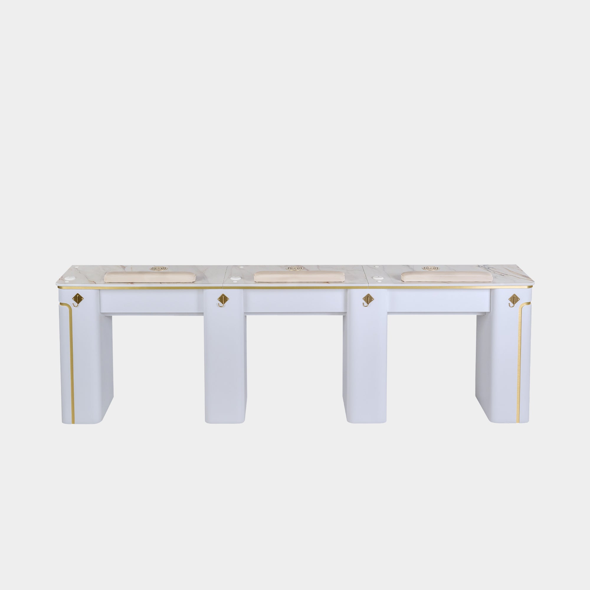 SP Triple Nail Table w/Vent 101"