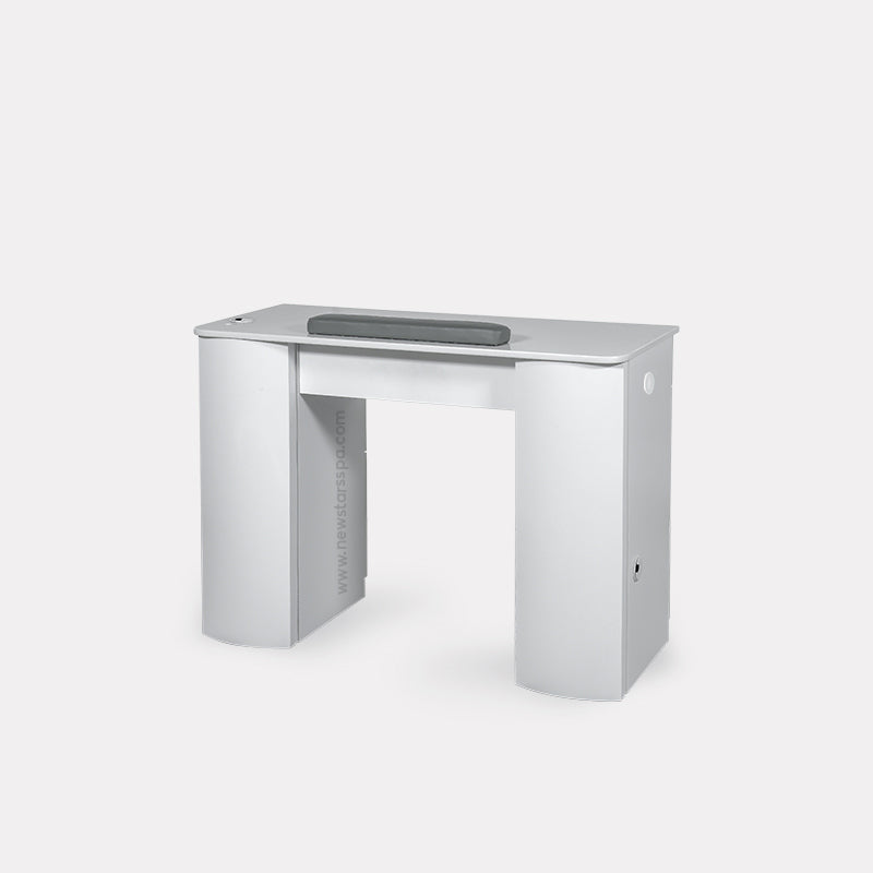 SW Nail Table w/Pipe - 41"3/4 - New Star Spa & Furniture Corp.